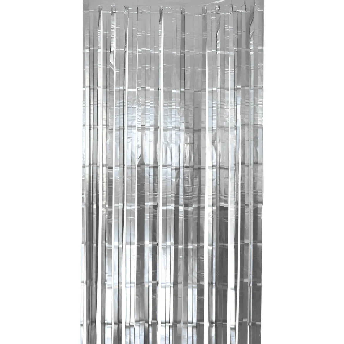 Glitterdraperi, matt silver 1x2 m