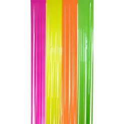 Glitterdraperi, neon 1x2 m