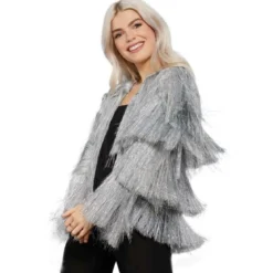 Glitterjacka, Fever silver S/M