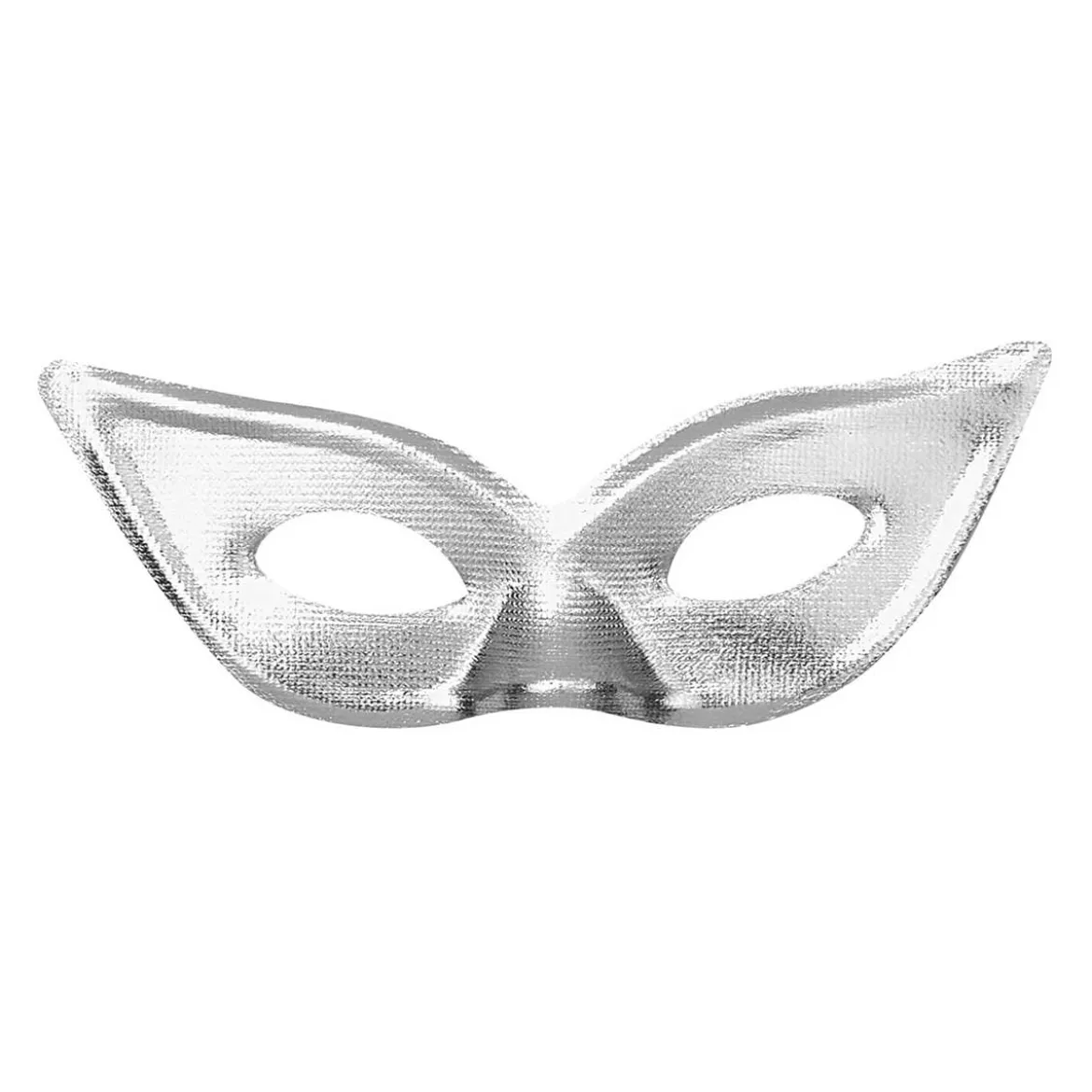Ögonmask, spetsig silver