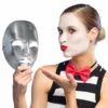 Ögonmask, teater silver