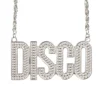 Halsband, disco silver