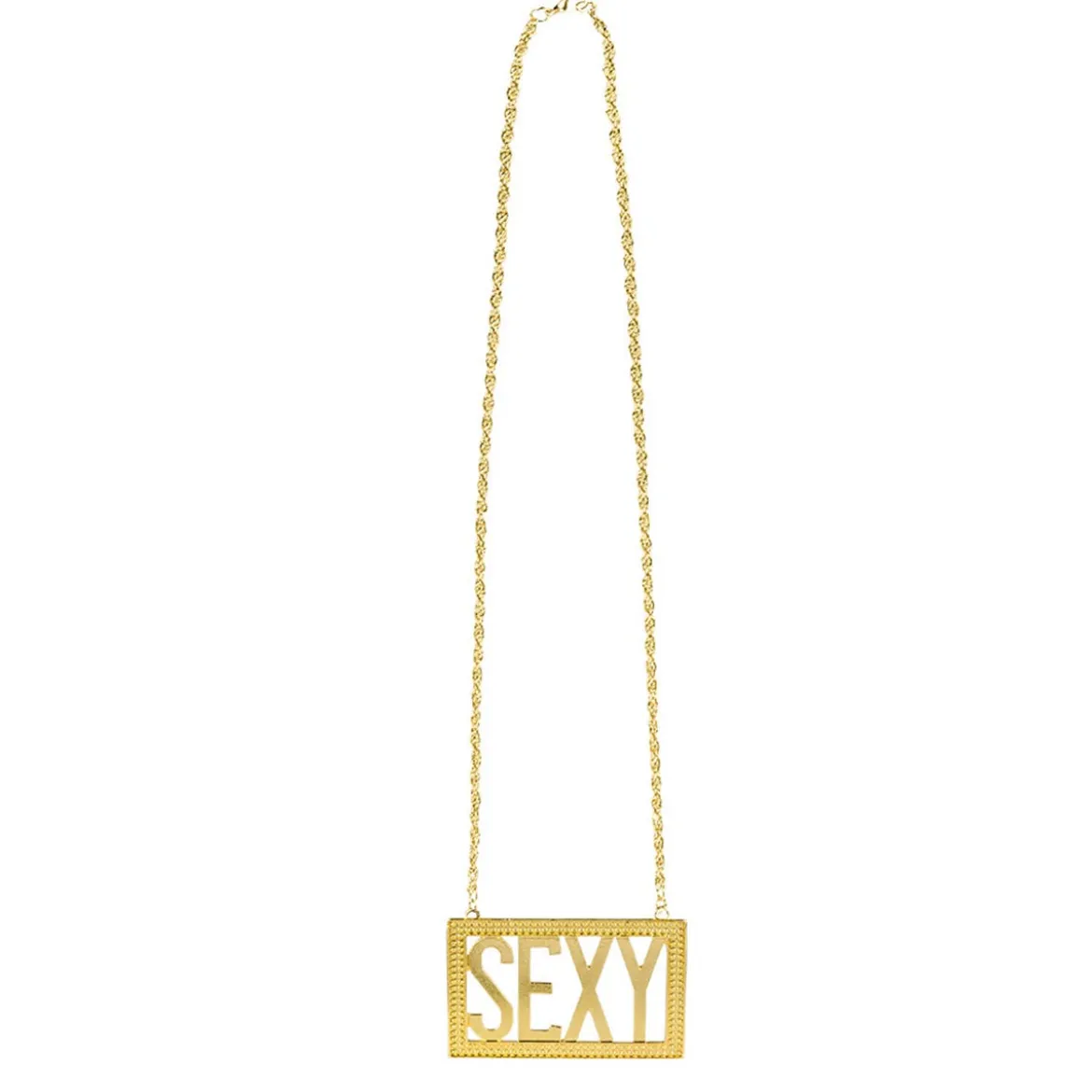 Halsband, sexy guld