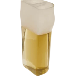 Halvt ölglas