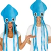 Hatt, bläckfisk blå