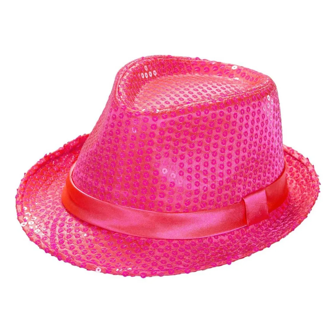 Hatt, popstar neon rosa