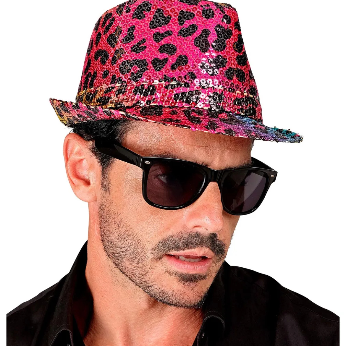 Hatt, popstar rainbow animalier leopard