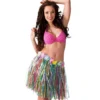 Hawaiikjol med blommor, multi 45 cm