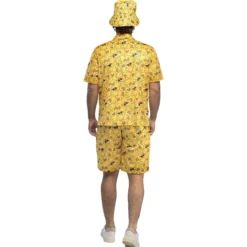 Hawaiiskjorta med shorts & hatt, lucky duck