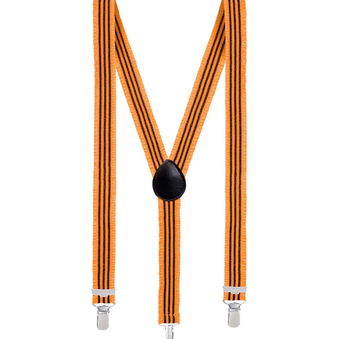 Hängslen, neon orange