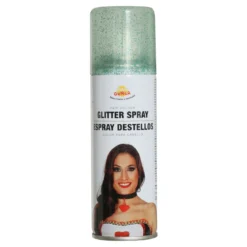 Hårspray, glitter grön 125 ml