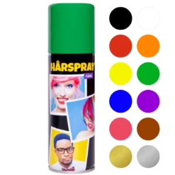 Hårspray, grön
