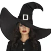 Häxhatt, svart sammet XL