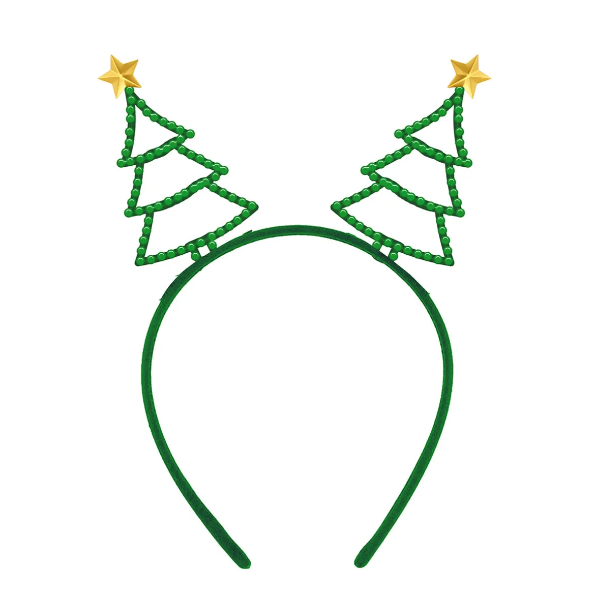 Juldiadem i metall, julgranar