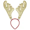 Juldiadem, renhorn guld