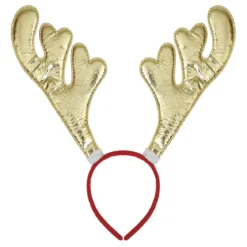 Juldiadem, renhorn guld