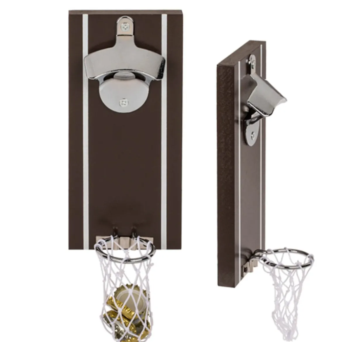 Kapsylöppnare med basketkorg, 20 cm