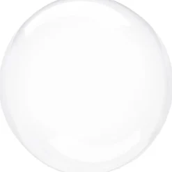 Klotballong, transparent klar 40 cm
