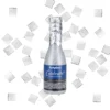 Konfettibomb, champagneflaska silver metallic 20,5 cm