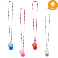 LED halsband, shotglas