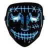 LED-mask, killer smile blue