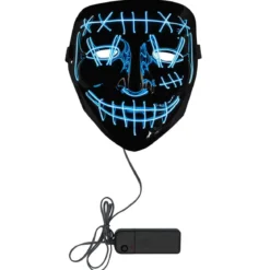 LED-mask, killer smile blue