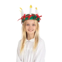 Luciakrona i tyg