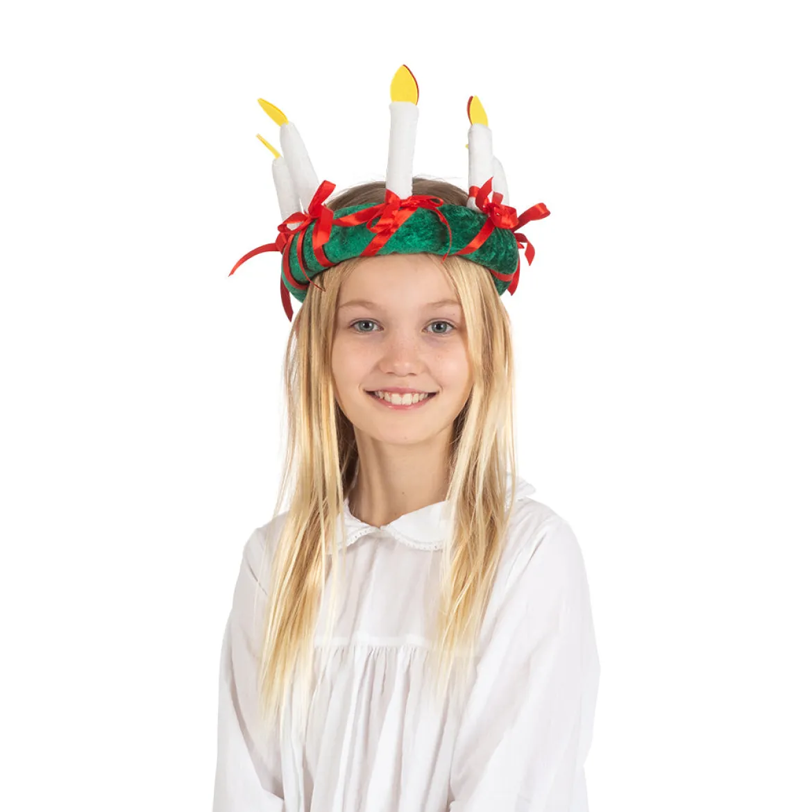 Luciakrona i tyg