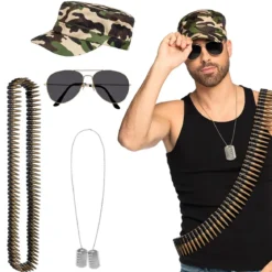 Maskeradset, militär