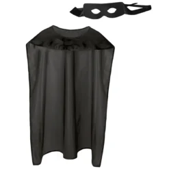 Maskeradset, superhjälte svart