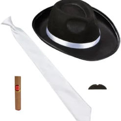 Maskeradset, 20-tals gangster svart