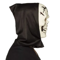 Mask, skelett med huva