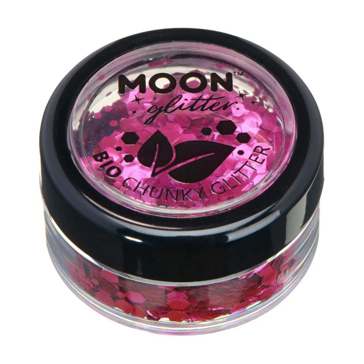 Moon Glitter Bio Chunky Glitter, pink 3 g