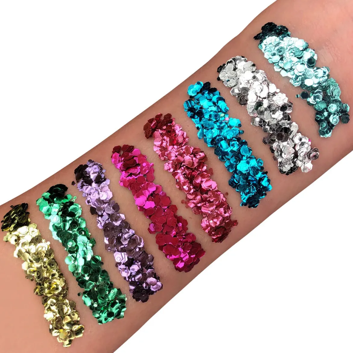 Moon Glitter Bio Chunky Glitter, silver 3 g