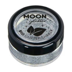 Moon Glitter Bio Glitter Shakers, silver 5 g