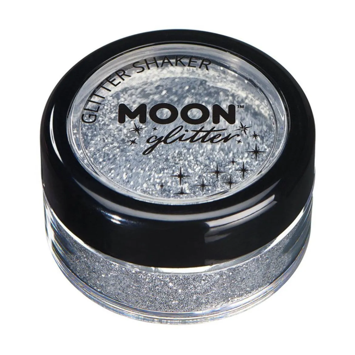 Moon Glitter Classic Fine Glitter Shakers, silver 5 g