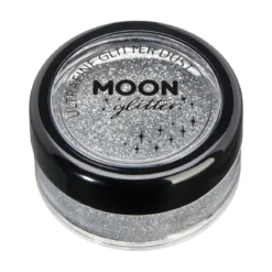 Moon Glitter Classic Ultrafine Glitter Dust, silver 5 g