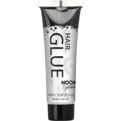 Moon Glitter Hair Glue, clear 20 ml