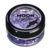 Moon Glitter Holographic Chunky Glitter, purple 3 g
