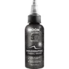 Moon Glitter Holographic Glitter Fabric Paint, black 30 ml