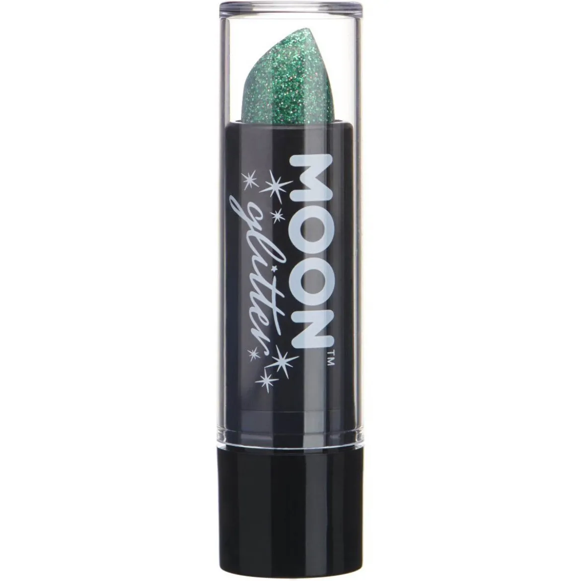 Moon Glitter Holographic Glitter Lipstick, green 5 g