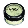 Moon Glitter i burk shaker, pastell grön 3 g