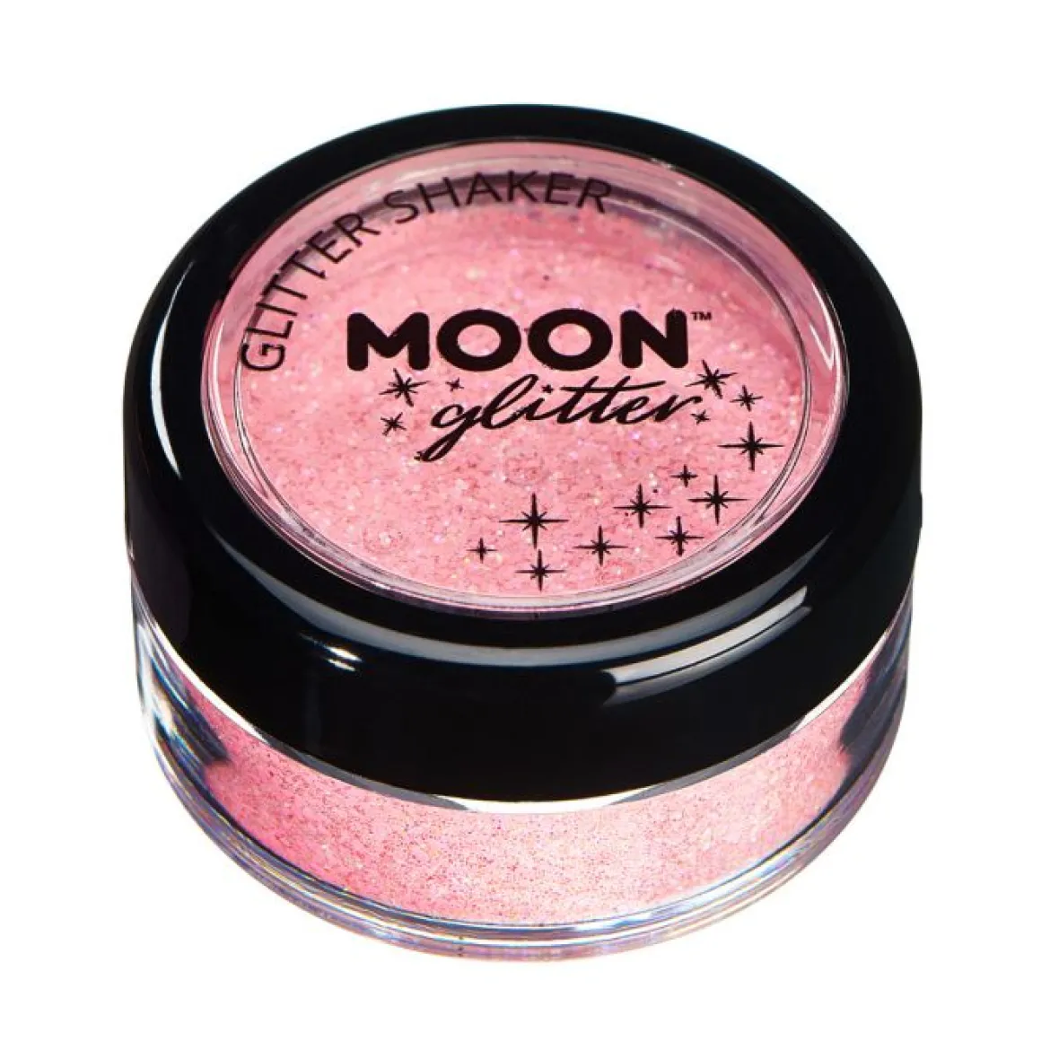 Moon Glitter i burk shaker, pastell korall 3 g