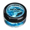 Moon Glitter Iridescent Chunky Glitter, blue 3 g