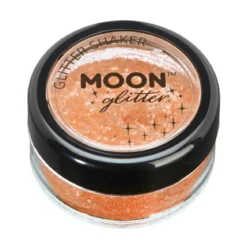 Moon Glitter Iridescent Glitter Shakers, orange 5 g