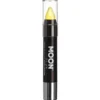 Moon Glow - Neon UV Glitter Body Crayons, yellow 3,5 g