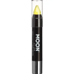 Moon Glow - Neon UV Glitter Body Crayons, yellow 3,5 g