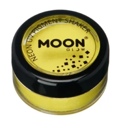 Moon Kroppspuder neon UV, gul 14 g