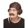Mustasch, barkeep brun