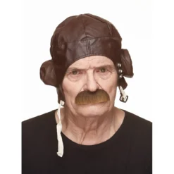 Mustasch, barkeep brun